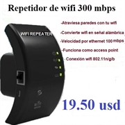 Repetidores de señal wifi para tu casa o negocio, chequea 